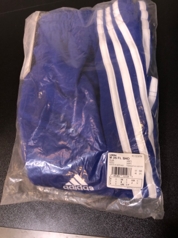 Photo 2 of adidas Men's 3-Stripes 10" Fleece Shorts SIZE M 