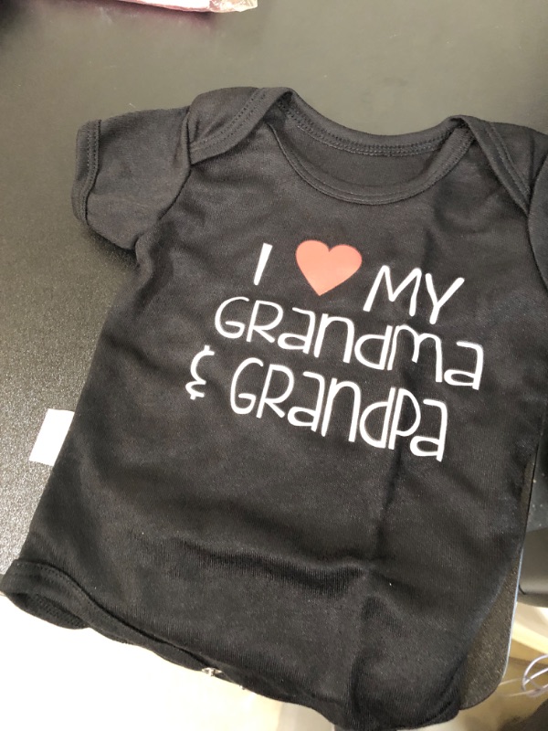 Photo 1 of Grandma and Grandpa onesie size 3-6m 