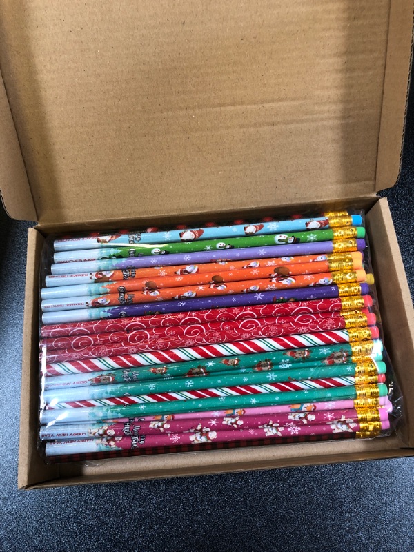 Photo 2 of 100 Pack Fruit Fun Pencils Bulk Back to School Pencils 2# for Kids Students 20 Style Reward Pencils Party Favors Classroom Teacher Prizes Supplies Wooden Pencil with Erasers