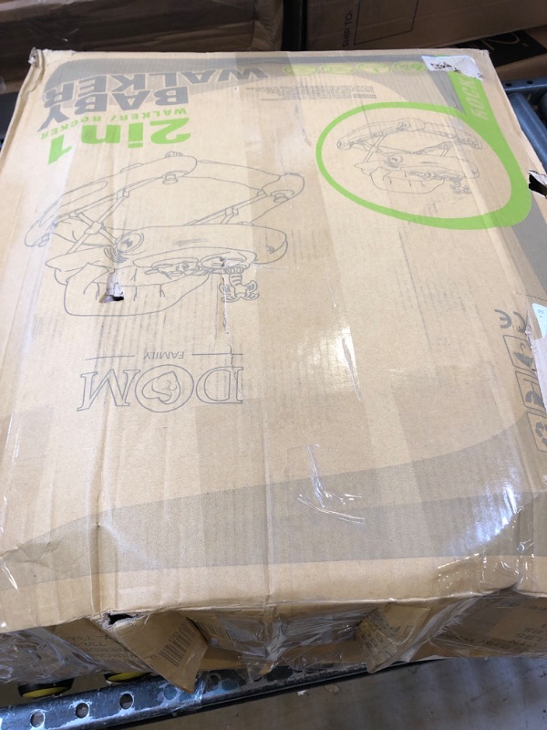 Photo 1 of Dream on Me 2 in 1 Aloha Fun Activity Baby Walker and Rocker Grey