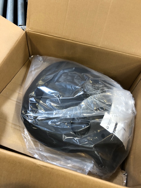 Photo 1 of SONGMICS Standing Desk Chair, Adjustable Ergonomic Standing Stool, 23.6-33.3 Inches, Swivel Sitting Balance Chair, Anti-Slip Bottom Pad, Black UOSC02BK