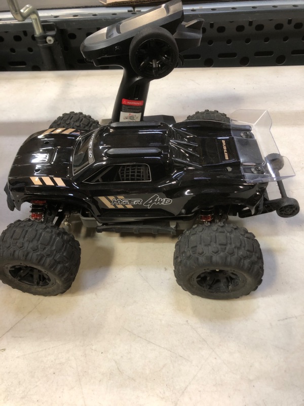 Photo 2 of  RC Cars for Adults, Max 42mph Hobby Electric Off-Road Jumping RC Trucks, RC Monster Trucks Oil Filled Shocks Remote Control Car----BLACK CHASSIS ONLY