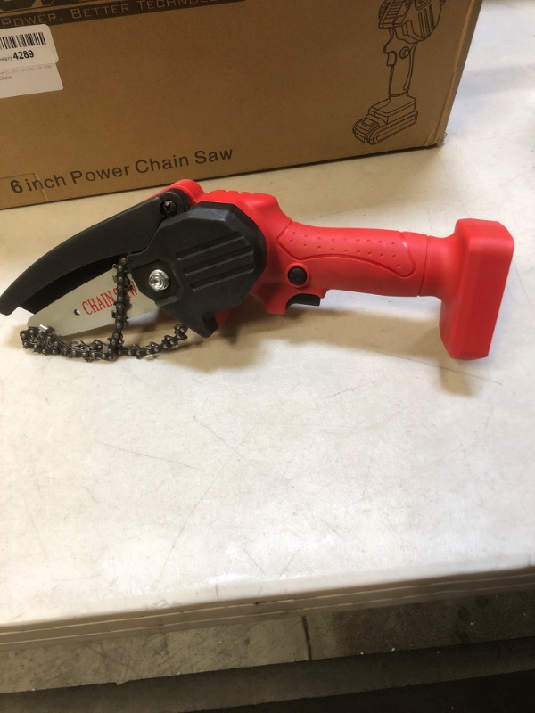 Photo 1 of 6 Inch Power Chainsaw