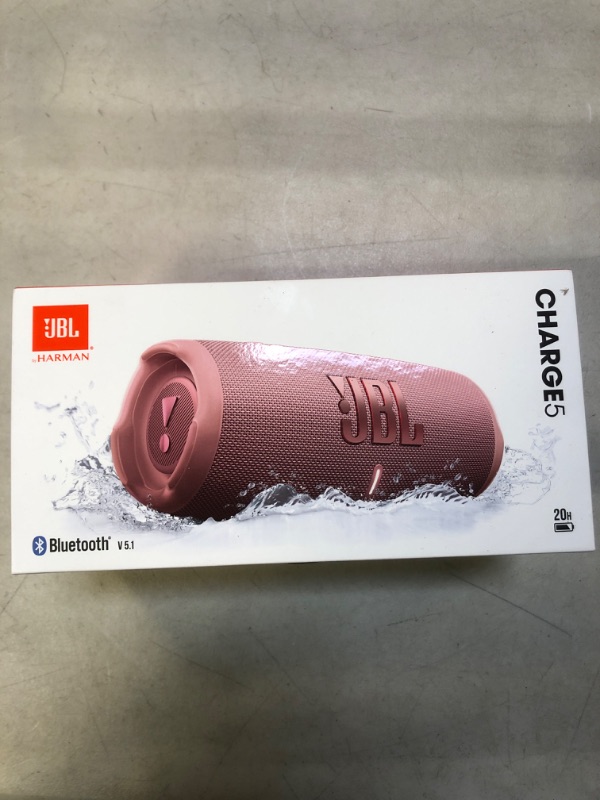 Photo 1 of JBL Charge 5 Pink