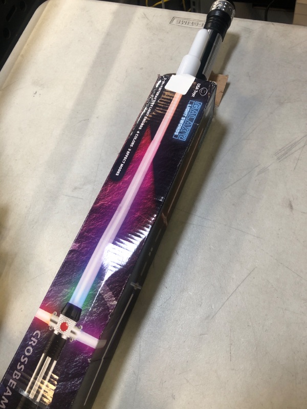 Photo 2 of  Crossbeam Galaxy Light Up Saber for Kids or Adults