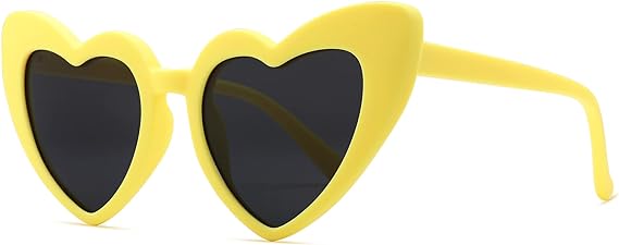 Photo 1 of Heart Sunglasses for Kids Toddler Girls Polarized Cute Shaped Lovely Style
