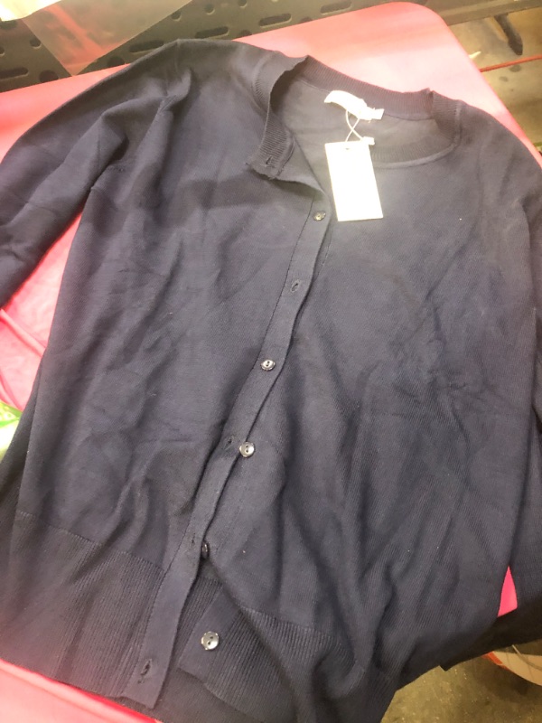 Photo 1 of L Women's Modern Stretch Cotton Cardigan 