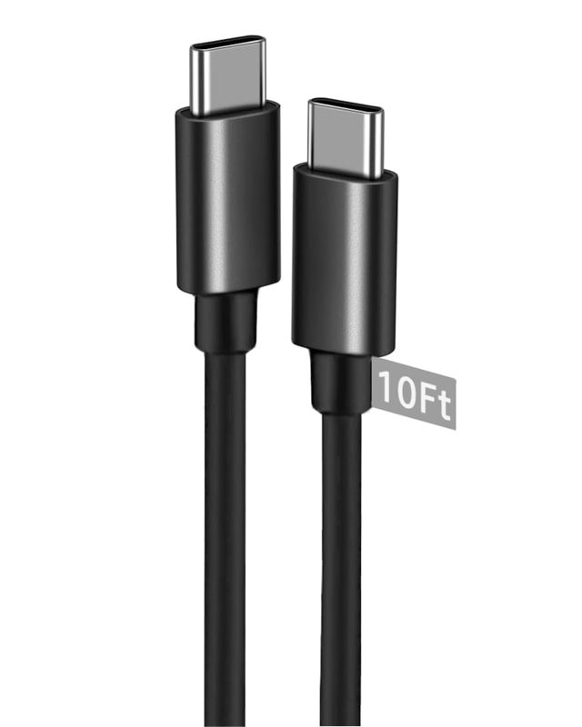 Photo 1 of SZYSK 10FT USB-C to USB-C Charger Cable with Data for New Fire HD 8,8Plus,10,10Plus,Kids,Kids Pro,Max 11 Tablet(2020-2023 Release), Kindle Paperwhite(11th Gen), New Kindle(11th Gen) eReaders
