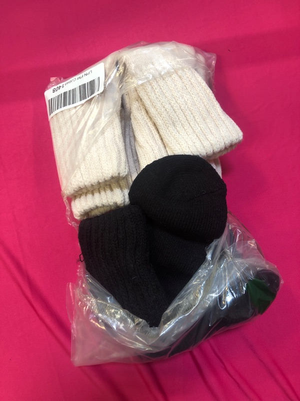 Photo 2 of BenSorts Women's Winter Boots Socks Thick Warm Cozy Crew Socks Solid Color Gifts
