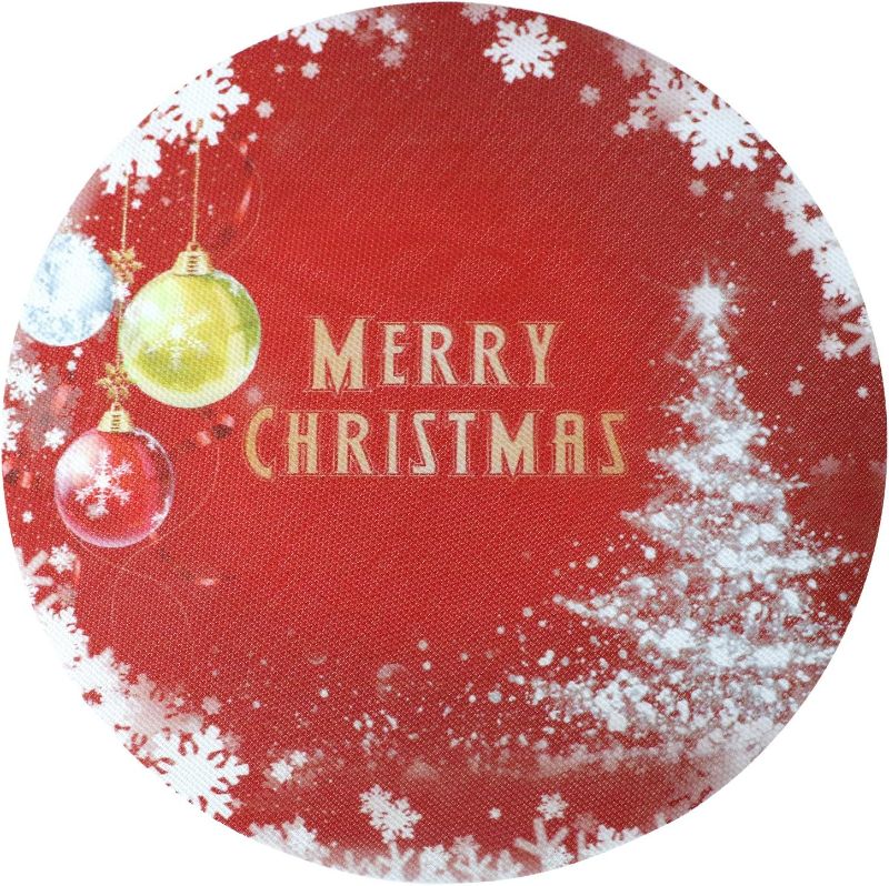 Photo 1 of Ginphan Round Christmas Placemats Set