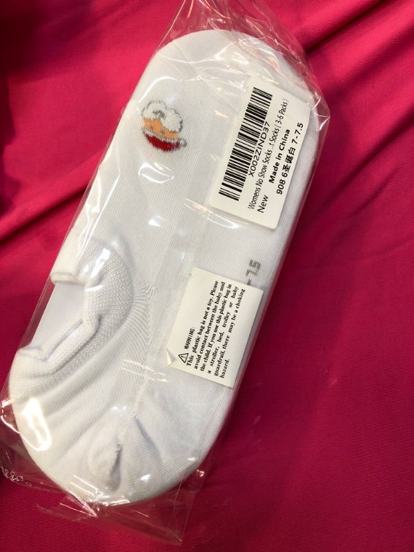 Photo 1 of DIBAOLONG Womens No Show Socks Non Slip Flat Boat Line Low Cut Socks 