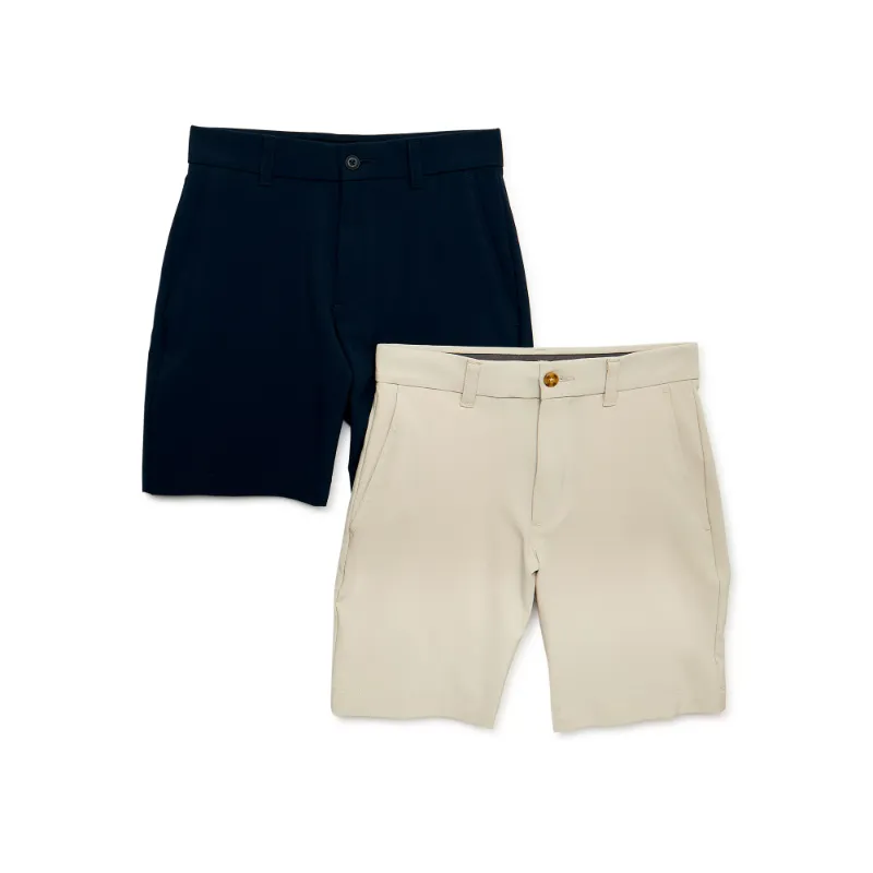 Photo 1 of Ben Hogan Boys Solid Golf Shorts, 2-Pack, Sizes 4