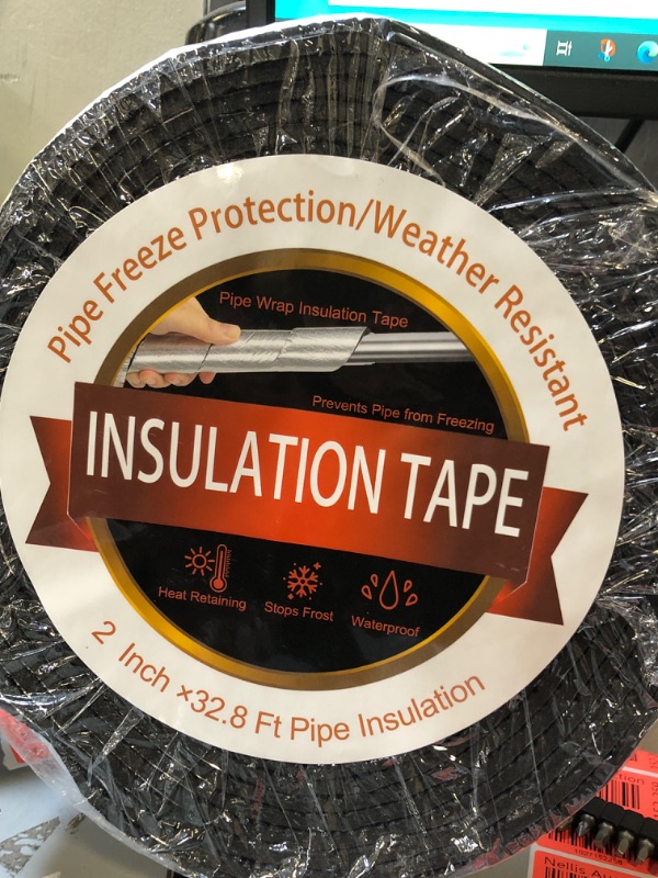 Photo 2 of  Pipe Insulation Wrap Tape 2 inch x 32.8 