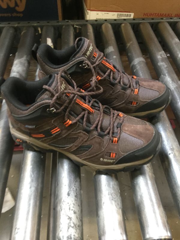 Photo 1 of HI-TEC Ravus WP Mid Waterproof Hiking Boots for Men, Lightweight Breathable Outdoor Trekking Shoes- SIZE 11
