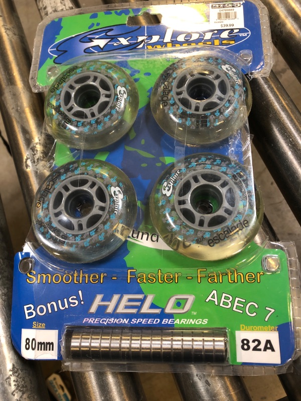 Photo 1 of  82A Indoor Inline Skate Replacement Wheels 