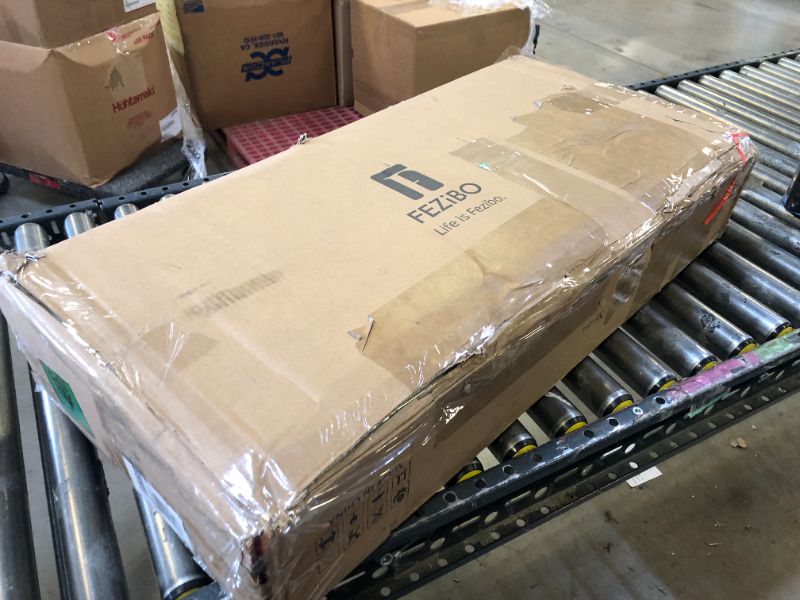 Photo 1 of FEZIBO 3-Drawer Mobile File Cabinet, Lateral Filing Cabinet with Lock, Printer Stand with Open Storage Shelves for Home Office, Black