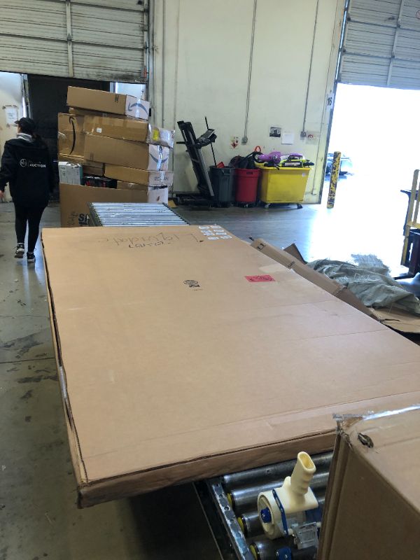 Photo 1 of Quartet Whiteboard, Dry Erase Board, Magnetic, 8' x 4', Nano-Clean Surface Resists Ink Stains, Accessory Tray and 1 Dry Erase Marker, Silver Aluminum Frame (SM538) Silver 8' x 4'