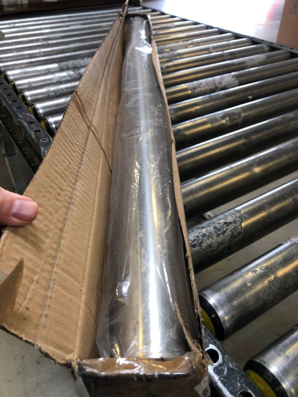 Photo 2 of FGJQEFG 2.5 Inch Straight DIY Custom Mandrel Exhaust Pipe Tube Pipe, 40 Inch Length, 2.5'' OD Mandrel Straight Pipe, T304 Stainless Steel, Universal Fitment - 1PC 2.5''OD-Straight-40''-1PC