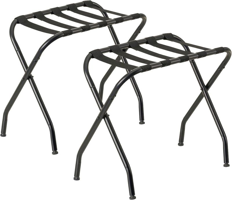 Photo 1 of ZenFang Luggage Rack for Guest Room, Set of 2 Suitcase Stands
