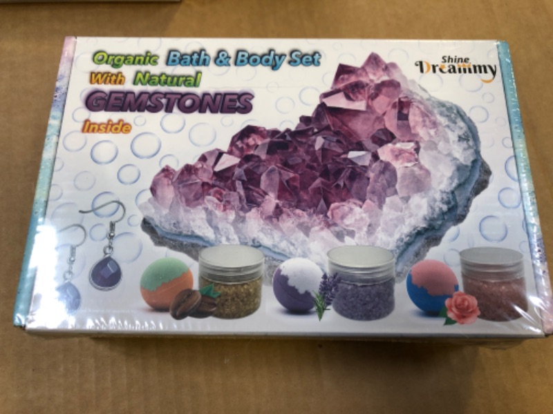 Photo 2 of Bath Bombs for Kids, Girls Women. Organic Handmade Fun Bubble Bath with Surprise Jewelry Toys Inside!.Includes 3 Natural Bath Salts. Relaxing Soaking Himalayan Salts.Girls Birthday Christmas Gift Idea