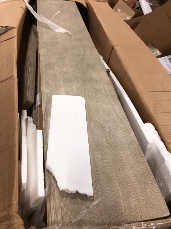 Photo 1 of Plank+Beam 72 Inch Dining Table, Solid Wood Modern Kitchen Table, Large Wooden Rectangular Dinner Table for Dining Room, Home Office, Living Room Furniture, Easy Assembly, Seashell Wirebrush 72 Inch Table Seashell Wirebrush