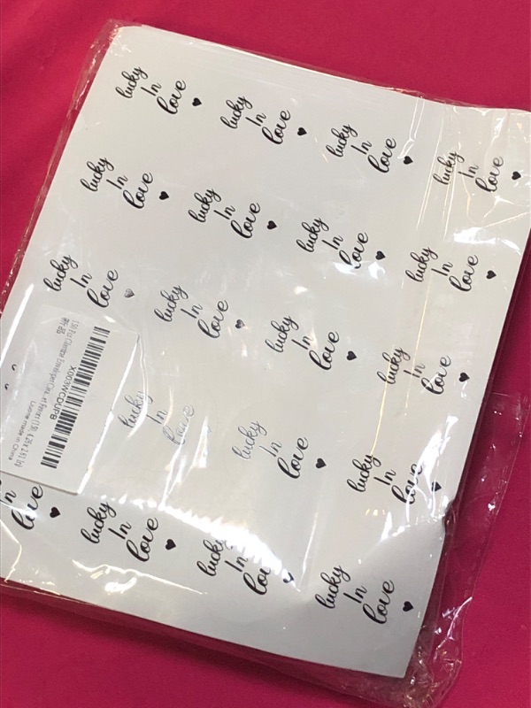 Photo 2 of 150 Pcs Glassine Envelopes Clear Envelopes and 150 Pcs Wedding Favor Stickers for Collecting Lottery Ticket Stamp Card Gift Wedding Guest Favor Supplies Lotto Ticket Favors (150, 4.26 x 2.61 In) 4.26 x 2.61 150