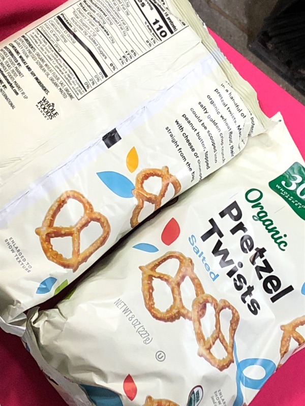 Photo 2 of 365 by Whole Foods Market, Organic Mini Pretzel Twists, 8 Ounce Salted 8 Ounce (Pack of 5 exp march 05 2024 