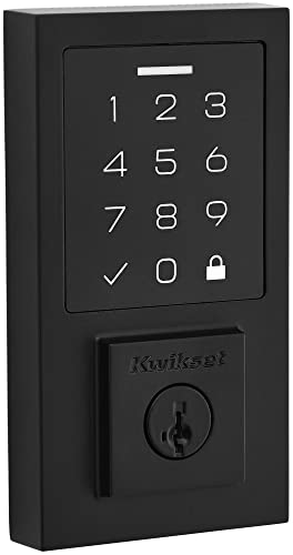 Photo 1 of 270 CNT 514 SMT RBP RCALFD Contemporary Smartcode Touchpad Deadbolt - Matte Black
