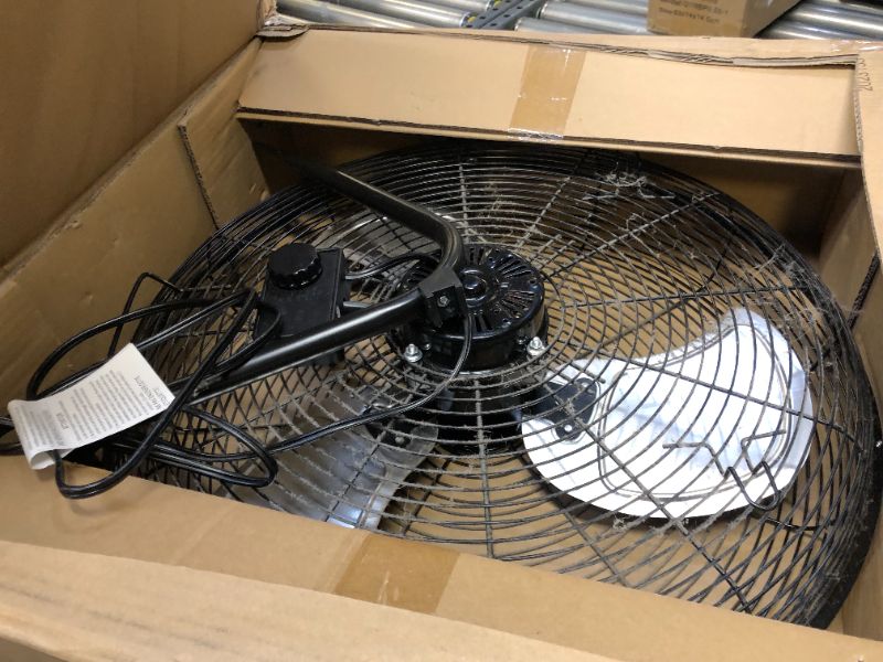 Photo 2 of AmazonCommercial 20" High Velocity Industrial Fan, Black,