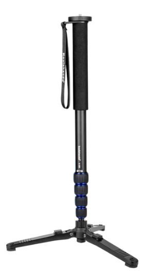 Photo 1 of Koolehaoda Extendable Camera Monopod Aluminum Alloy with Tripod Support Base, 5-Section 20-66inch Adjustable for SLR Cameras Camcorder Video,Payload up to 15.5lbs K-288+M3