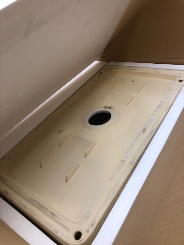 Photo 1 of Jackson Crisp White Fireclay 33" Single Bowl Drop-In Kitchen Sink and Care Kit, 4 Holes