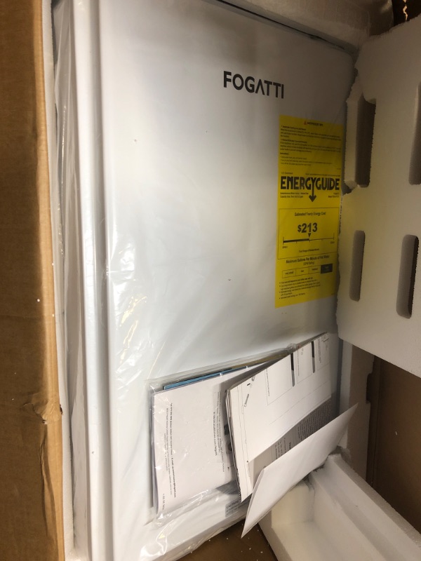 Photo 2 of FOGATTI Nautral Gas Tankless Water Heater Upgraded Staged Combustion Technology, Indoor 7.5 GPM, 170,000 BTU White Instant Hot Water Heater, InstaGas Comfort 170 Series 7.5GPM 170,000BTU Natural Gas, White