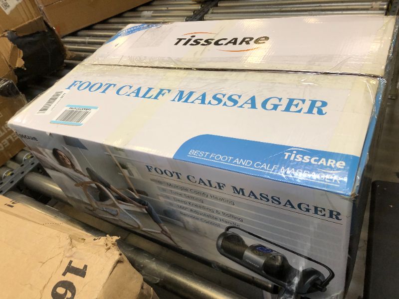 Photo 3 of TISSCARE Shiatsu Massage Foot Massager Machine - Improves Blood Flow Circulation, Deep Kneading & Tissue with Heat/Remote, Neuropathy, Plantar Fasciitis, Diabetics, Pain Relief
