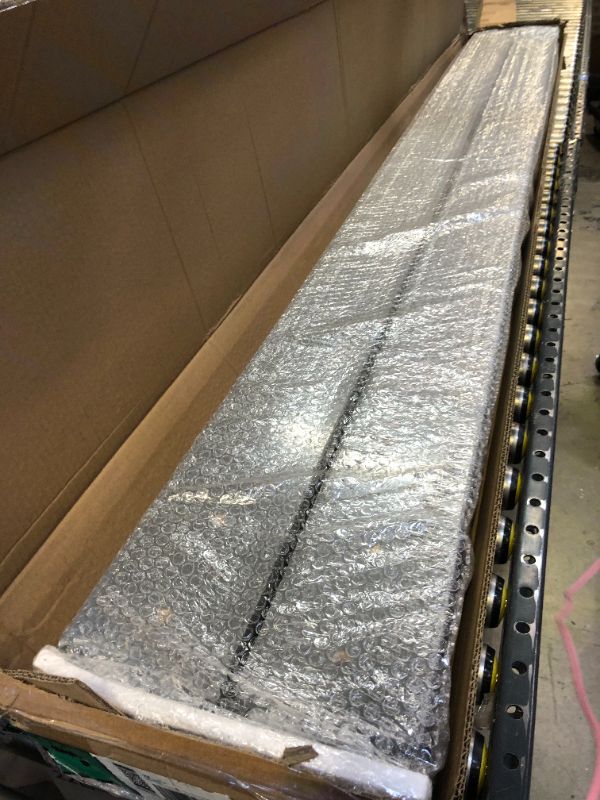 Photo 1 of FREDBECK 36in x 84in Gray Barn Door Slab with 6.6ft (79inch) Barn Door Hardware Track Kit and Handle Floor Guide Included, Double Surfaces,Simple Assembly is Required,K-Frame,Grey 36 in with 6.6FT barn door hardware[Gray]