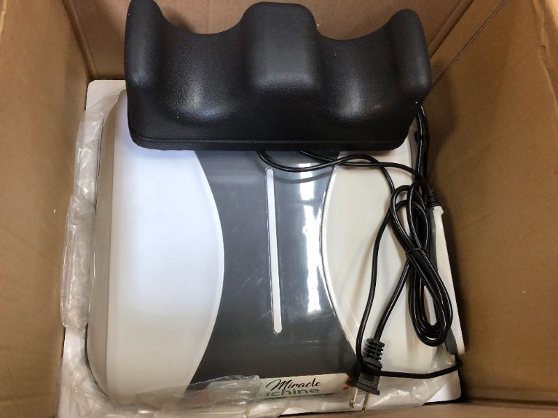 Photo 1 of Chi Miracle Machine 2.0, Electric Swing Massager for Vitality, Swivel Disc, Cushion, Deep Ankle Rest, Multi Speed with Auto Shut Off, Sleep, Swollen Ankles, Fibromyalgia