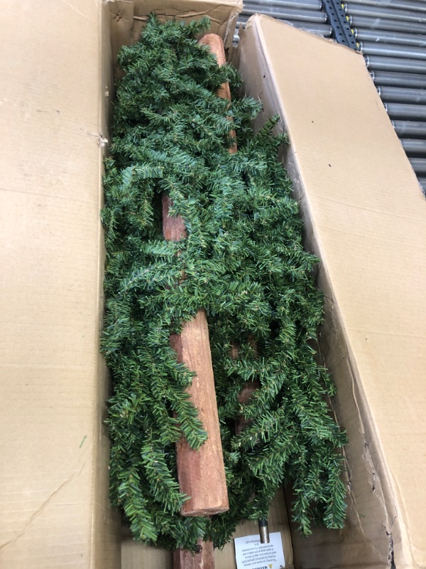 Photo 2 of Vickerman 4' 5' 6' Natural Alpine Artificial Christmas Tree Set, Unlit - Faux Christmas Tree Set - Seasonal Indoor Home Decor 4' 5' 6' Unlit