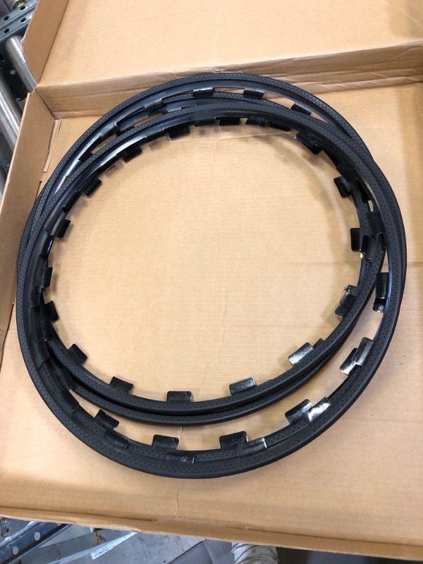 Photo 1 of Wheel Rim Protector,Car Wheel Edge Rim Protection,Fit for Cars,Trucks,Tesla,Set of 4?Black,17inch?