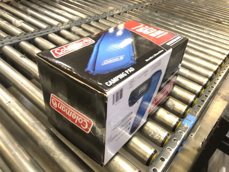 Photo 1 of Coleman Silverton Twin Size Self-Inflating Camp Pad - Blue