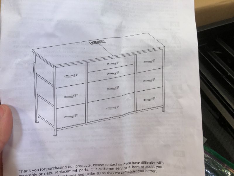 Photo 1 of 10 drawers dresser 