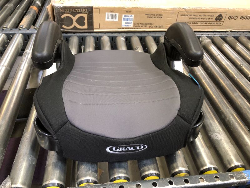 Photo 3 of Graco TurboBooster 2.0 Backless Booster Car Seat, Booster Seats for Cars 40-100 lbs, Travel Car Seat with Adjustable Height Arms Rests, Denton
