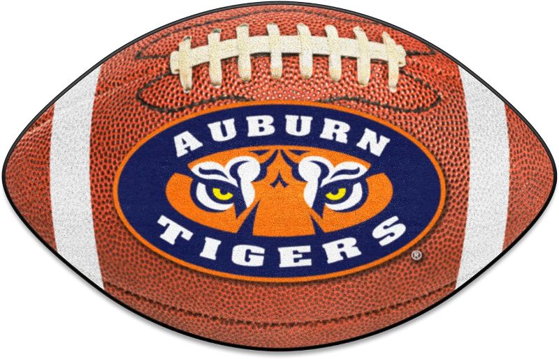 Photo 1 of Fan Mats Auburn University 2-Piece Car Mat Football Mat/20.5"x32.5"
