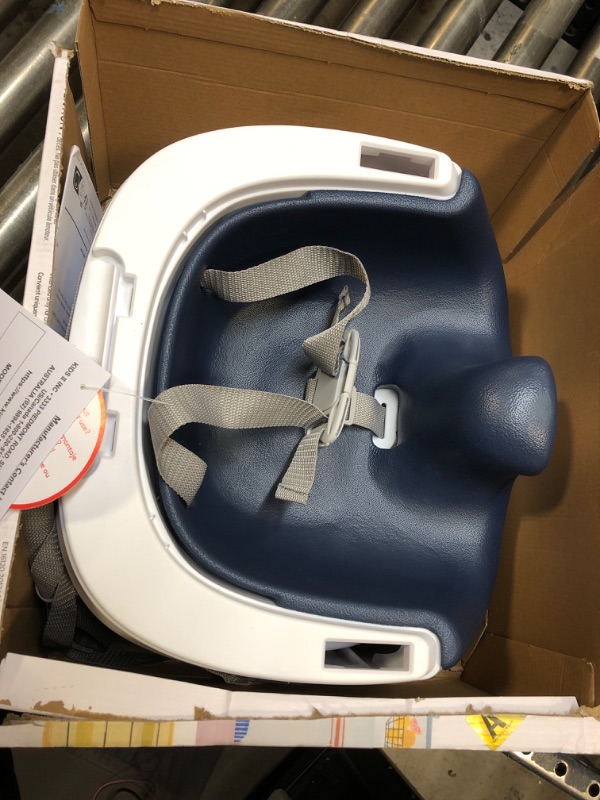 Photo 2 of Ingenuity Baby Base 2-in-1 Booster Feeding and Floor Seat with Self-Storing Tray - Night Sky