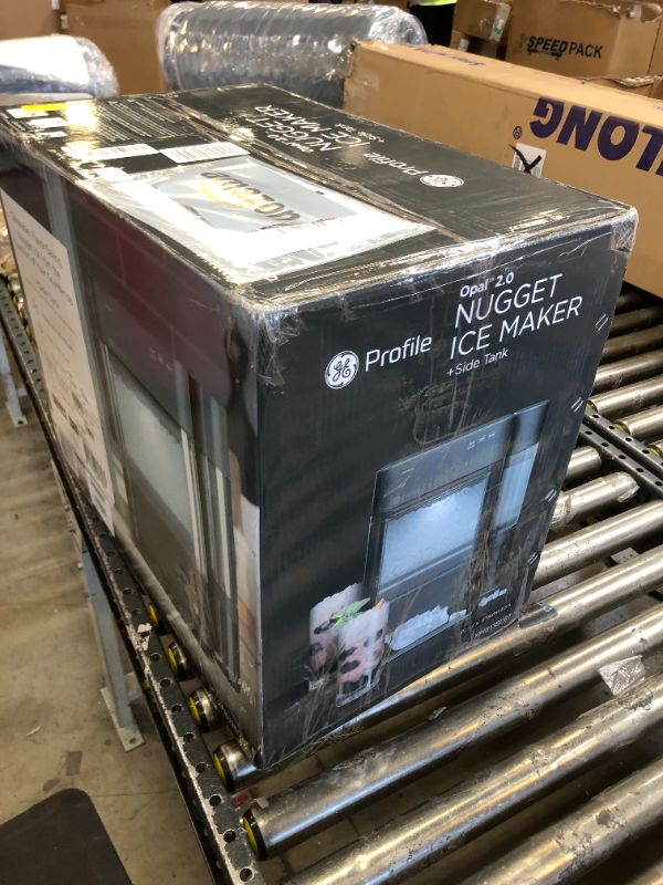 Photo 1 of PARTS ONLY GE Profile Opal 2.0 | Countertop Nugget Ice Maker with Side Tank | Ice Machine with WiFi Connectivity | Smart Home Kitchen Essentials | Black Stainless Black Stainless Ice Maker + Side Tank
