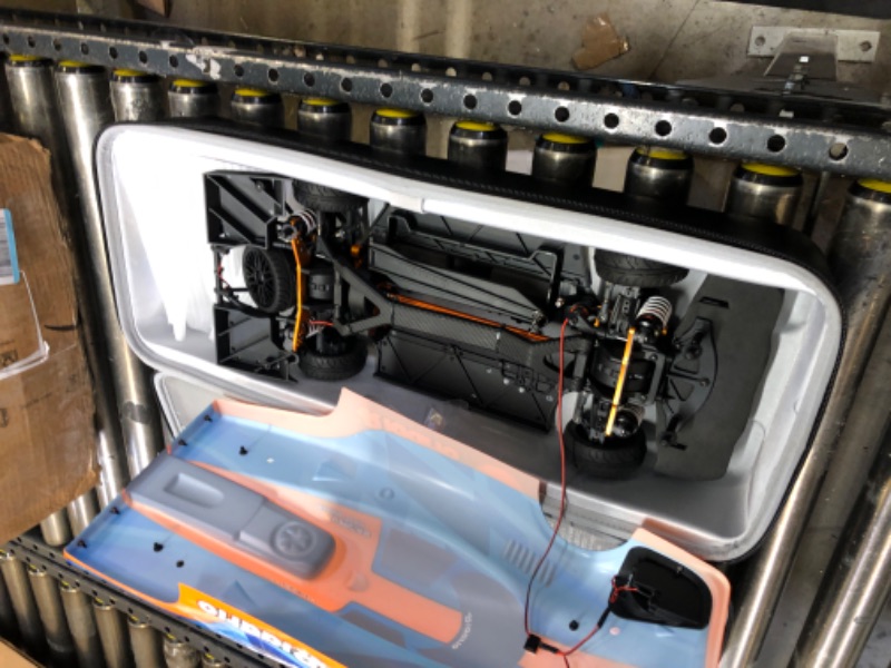 Photo 1 of 1/10 Carbon Fiber Brushless RTR On-Road Cars, Supercar,AK-917
- missing motor, battery, and controller. Only top, frame, and carrying case included.
