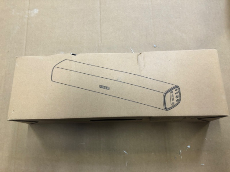Photo 1 of Saiyin Sound Bars for TV, 40 Watts Small Soundbar for TV,Surround Sound System TV Sound Bar Speakers with Bluetooth/Optical/AUX Connection for PC/Gaming/Projectors,17inch Soundbar Only