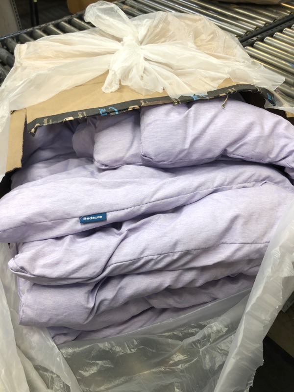 Photo 1 of  comforter - purple 