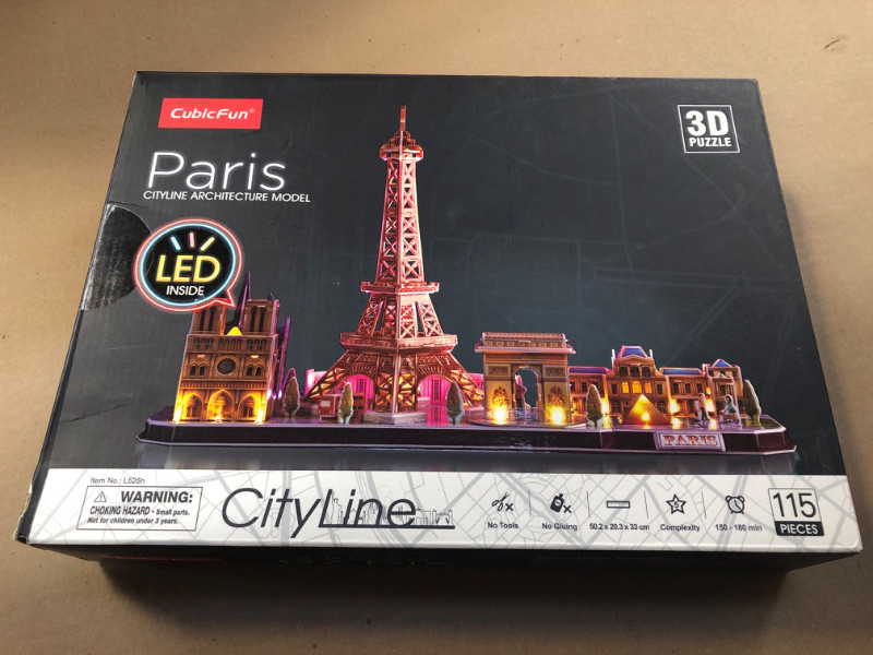 Photo 1 of  CUBICFUN PARIS CITYLINE ARCHITECTURE MODEL 