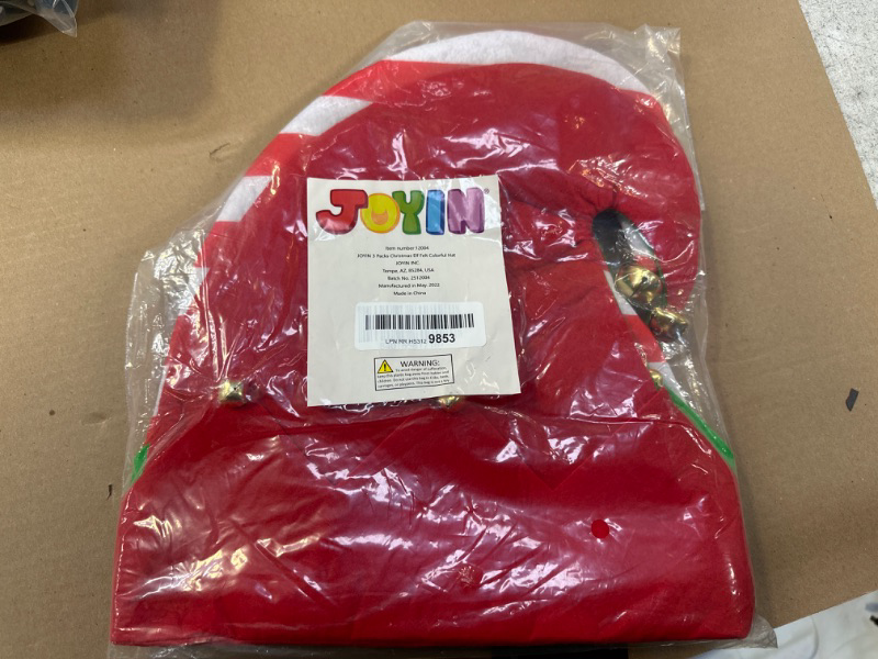 Photo 1 of 3PACK CHIRSTMAS ELF FELT COLORFUL HAT JOYIN 