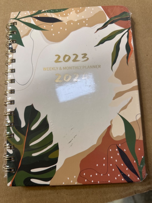 Photo 2 of Planner 2023-2024 - July 2023 - June 2024 Academic Planner, 6.4'' x 8.5'' Weekly Monthly Planner with Inner Pocket, Elastic Closure, Thick Paper Multi-2