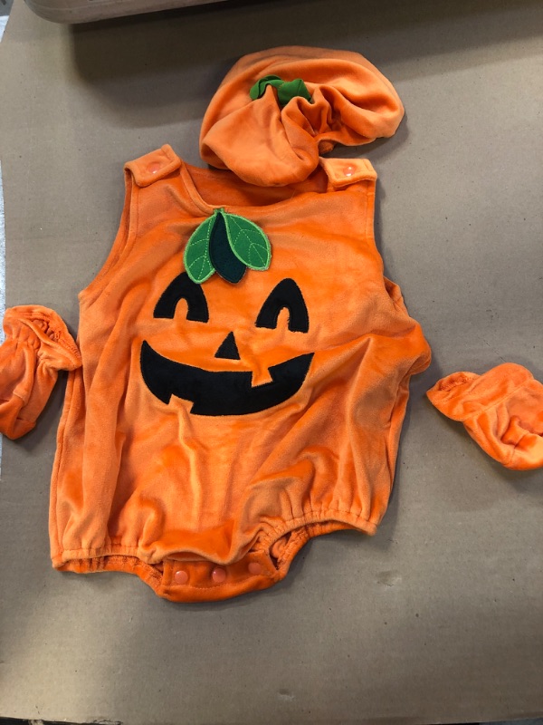 Photo 1 of INFANT PUMPKIN COSTUME 